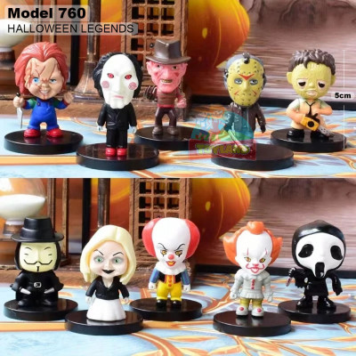 Action Figure Set - Model 760 : Halloween